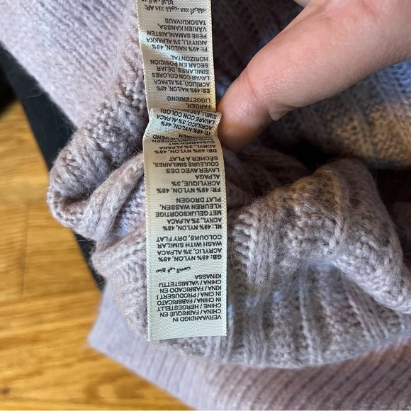 Fat face holly half neck sweater in lavender purple size 12 - Picture 5 of 5